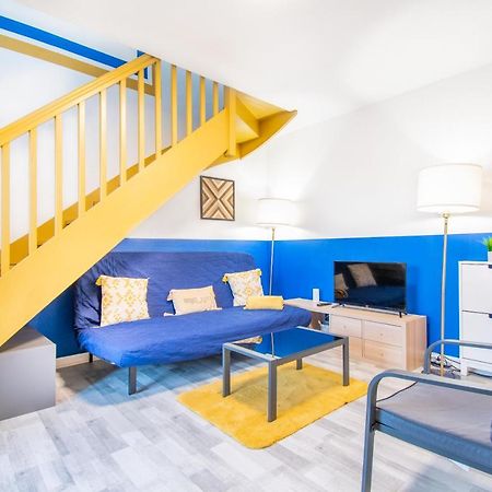 Charmant T2 Sur Ile De Nantes Avec Parking Et Balcon Kültér fotó