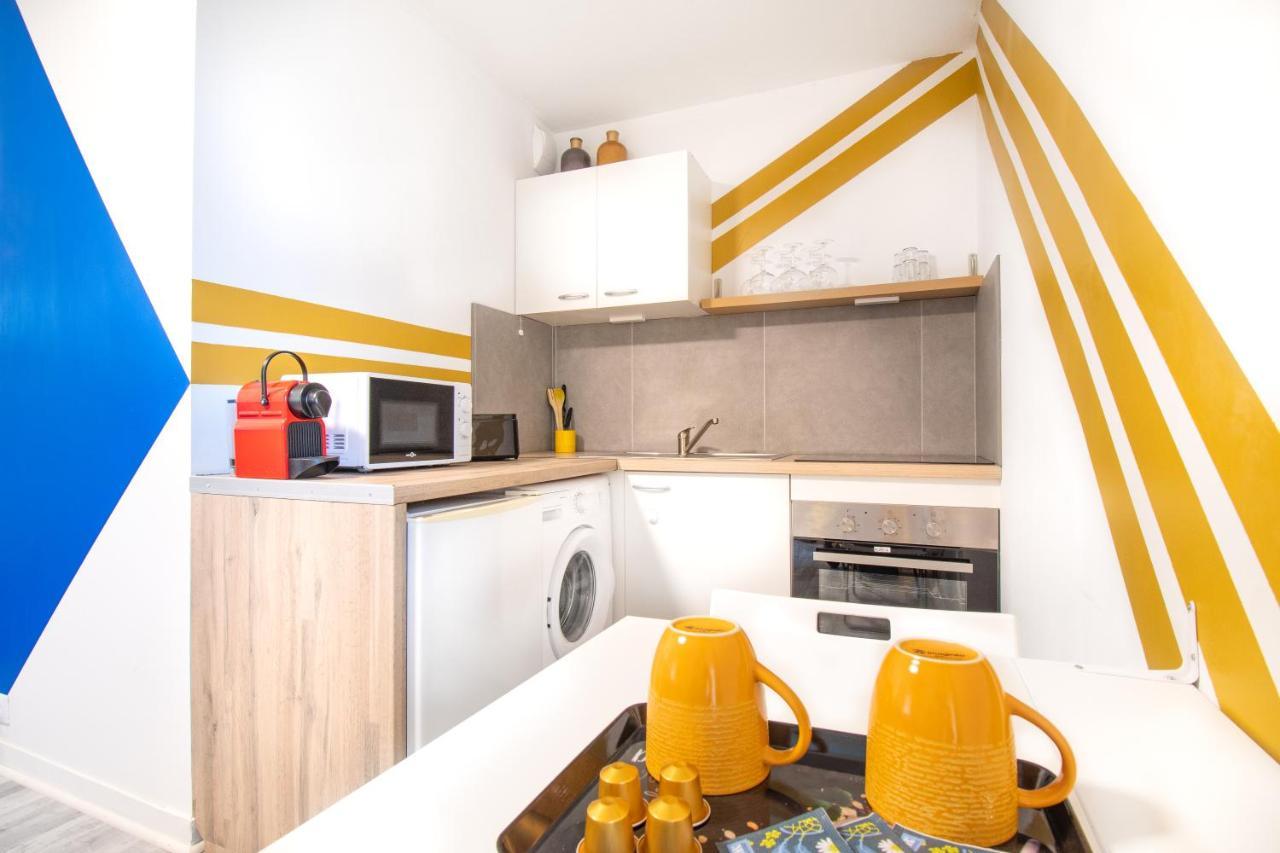Charmant T2 Sur Ile De Nantes Avec Parking Et Balcon Kültér fotó