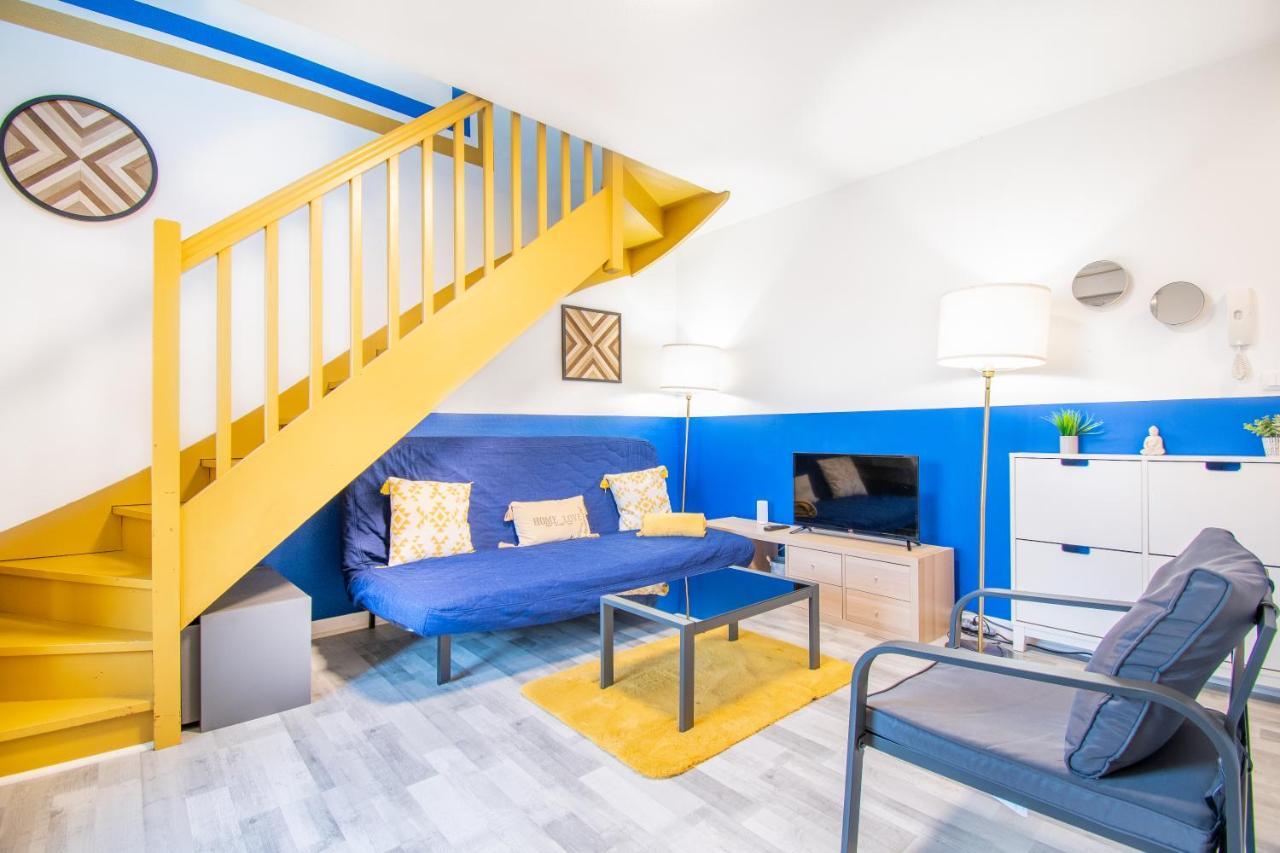 Charmant T2 Sur Ile De Nantes Avec Parking Et Balcon Kültér fotó
